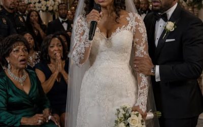I walked into my own wedding with a black eye hidden under makeup, and the man waiting at the altar smirked like he owned me. Then I heard him whisper, “Let her learn her lesson.” So when the vows began, I took the microphone and said, “My future was never going to include silence.” The video started playing, the room went still, and in one brutal minute, everything shattered