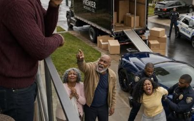 My parents sold their paid-off house to rescue my sister, then showed up at my lake house with a moving truck. “We’re your parents. We don’t need permission to live here,” Dad demanded. But when I found a note slid under my front door, I realized this was much worse than a family emergency.