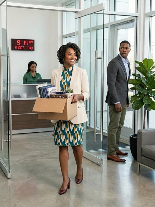 The ceo’s son-in-law quietly fired me at 9:14 am after 19 years, so i walked out with a cardboard box and smiled—because he never thought to ask my maiden name: clara tennant…