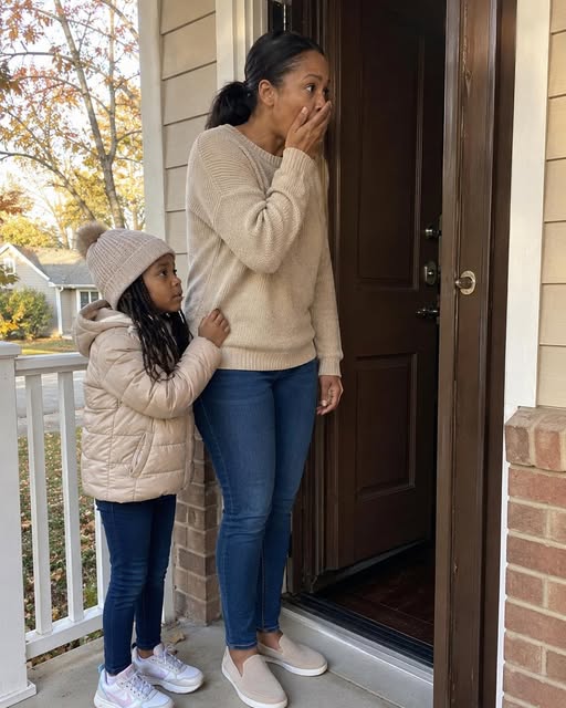 My husband had been staying at his mother’s house to look after her. Wanting to surprise him, I arrived with our 7-year-old daughter without telling him first. When we reached the house, the front door was slightly open. My daughter peeked inside, then gently pulled my sleeve and whispered, “Mom… look. But be quiet.”