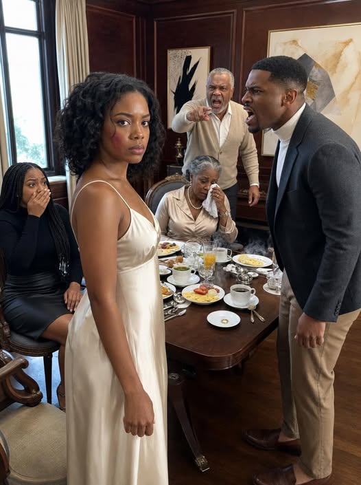 On the first morning after our wedding, my husband sla:pped me while his whole family watched. They expected tears, sh:ame, and silence. Instead, I looked at him coldly and left without a word.