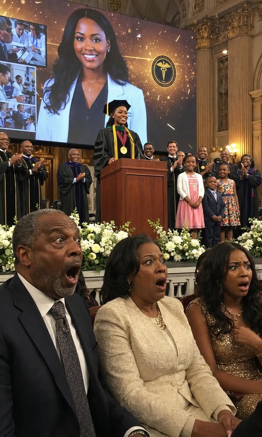 My father barred me from entering my own medical school graduation ceremony because my stepmother wanted her daughter to use my ticket. “You’re just a nurse’s assistant anyway, let your sister have her moment,” my father sneered, pushing me toward the exit.