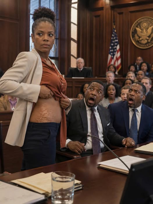 In the middle of our divorce hearing, my husband mocked my 20 years working at his restaurant and said, “You were just a pack mule.” I didn’t scream, I just stood up, opened my jacket, and showed him the scars he thought were buried forever.